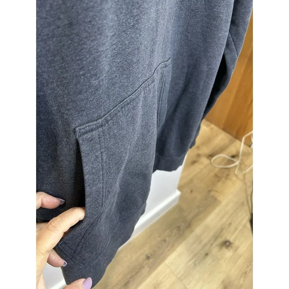 NIKE Pullover‎ Hoodie Sweatshirt gray Women's Plus Size M long Sleeve